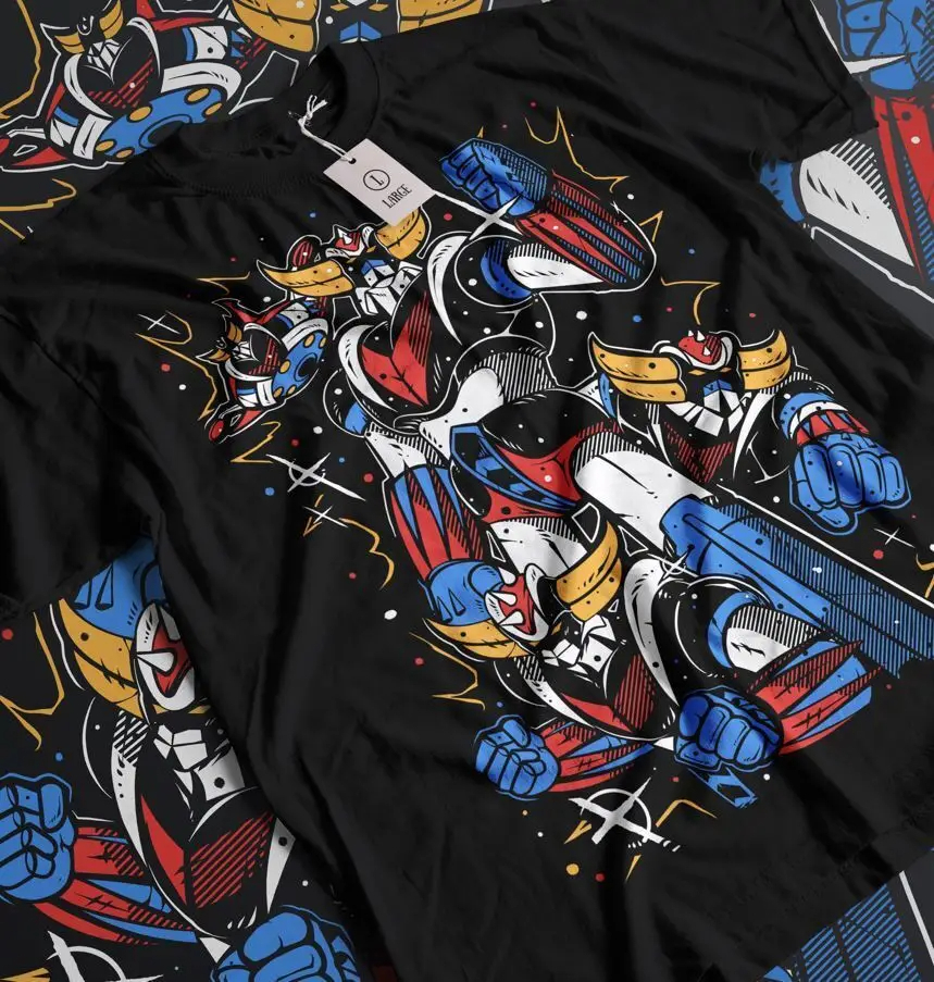 T-shirt Goldorak énergie Photon en 100% coton