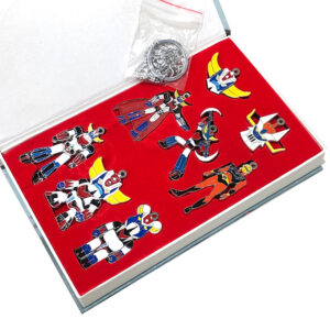 Porte-clés Goldorak UFO Robot Collector avec 8 pendentifs