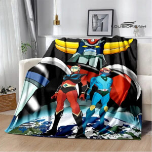 Couverture Goldorak UFO Robot en microfibre 100 % douce