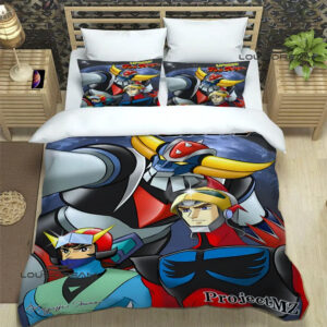 Parure de lit Goldorak multicolore en 10 tailles