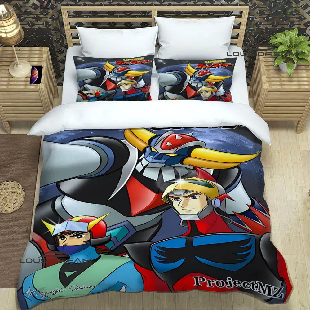 Parure de lit Goldorak multicolore en 10 tailles
