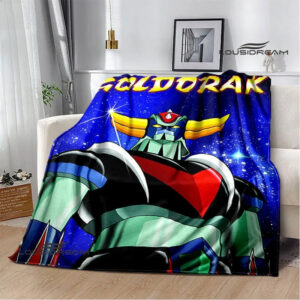 Couverture Goldorak UFO Robot en microfibre 100 % douce