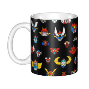 Mug collector Goldorak en céramique multicolore