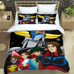 Parure de lit Goldorak multicolore en polyester 100 %