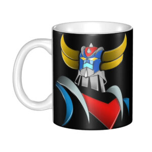 Mug Grendizer en céramique multicolore, esprit années 80