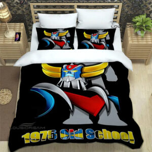 Parure de lit Goldorak multicolore en polyester 100% - 10 tailles