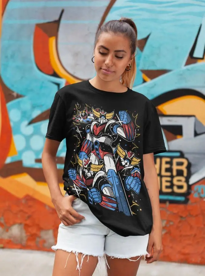 T-shirt Goldorak énergie Photon en 100% coton – Image 3
