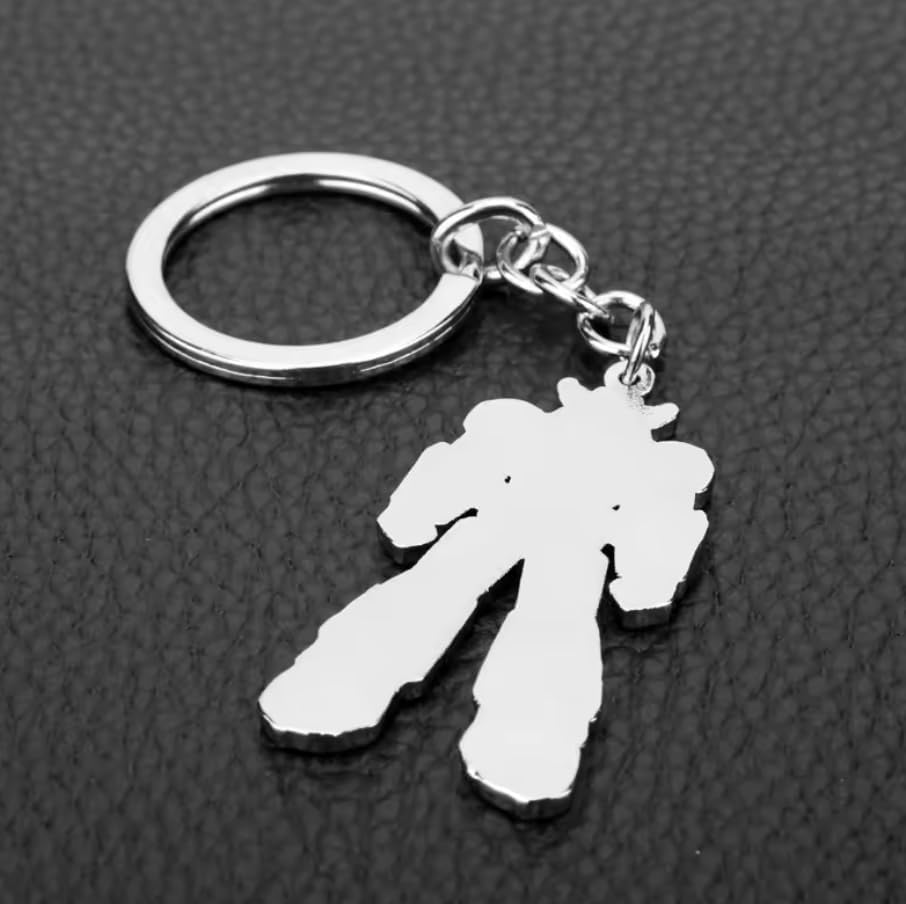 Porte-clés Goldorak en métal 5 cm avec design Actarus vintage – Image 4