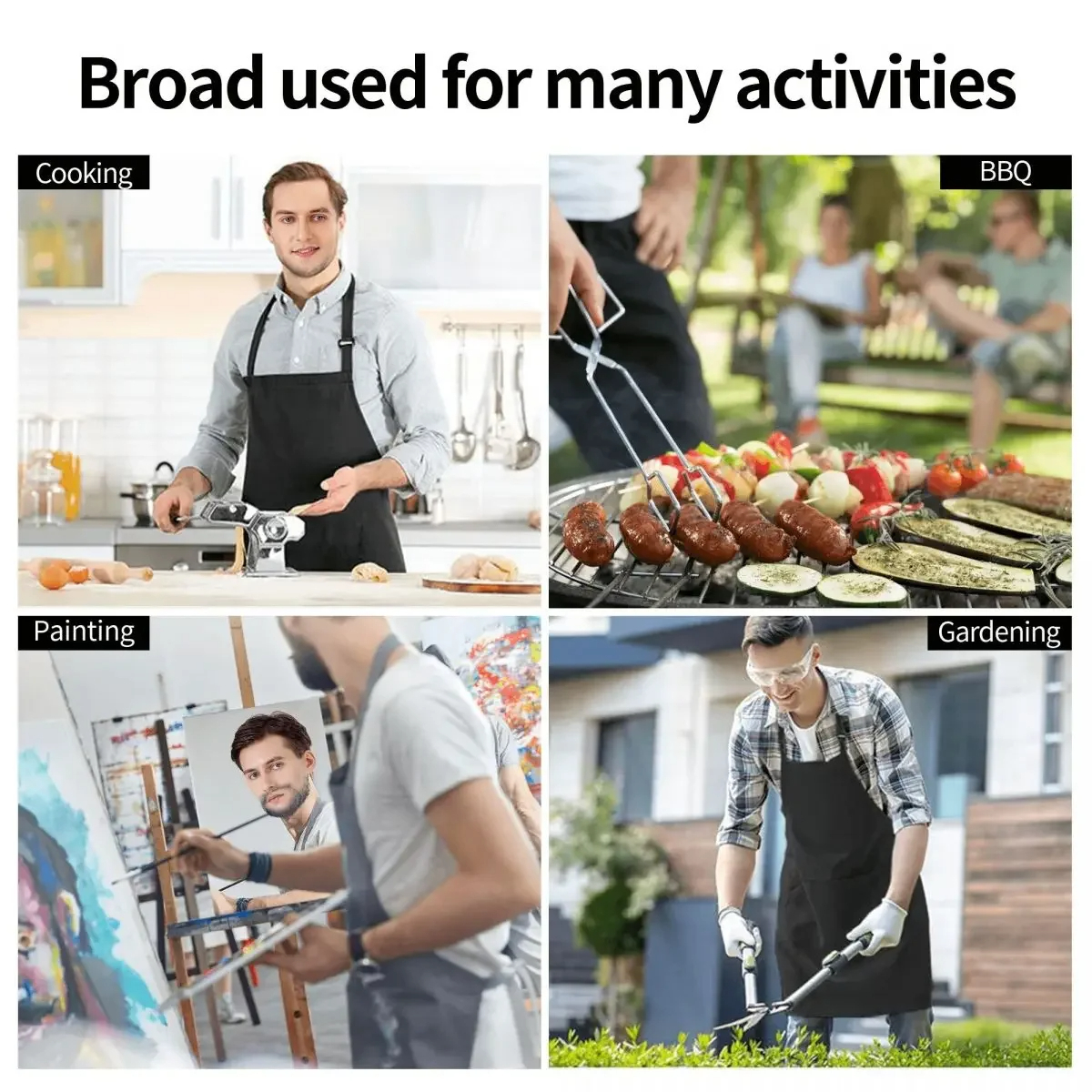 Tablier Goldorak multicolore en polyester 100% imperméable – Image 2