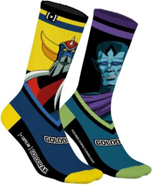 Chaussettes Homme Goldorak en coton, 1 paire 39-42