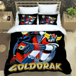Parure de lit multicolore UFO Robot Goldorak