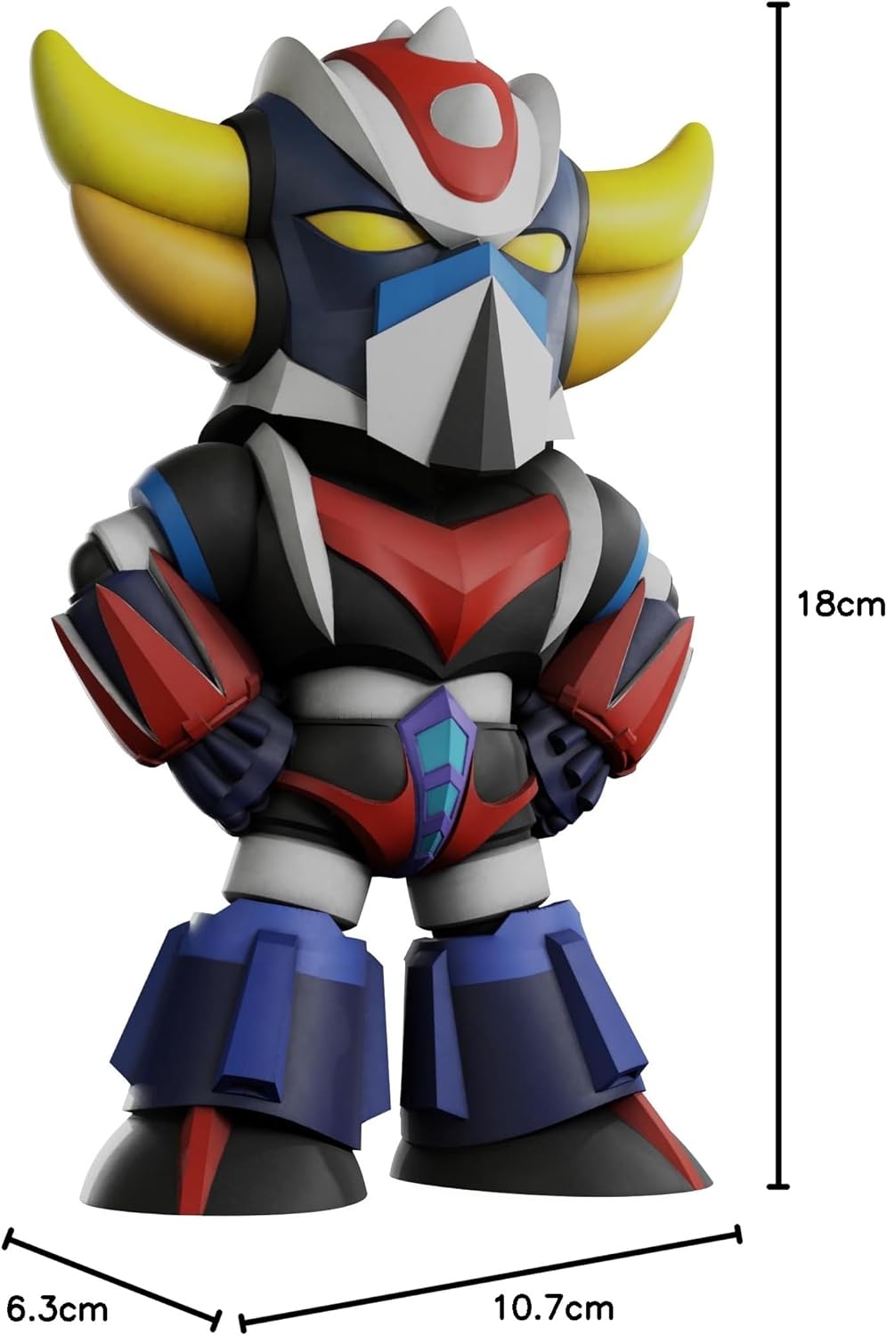 Tirelire Chibi Goldorak Debout Plastoy en plastique 18 cm – Image 5