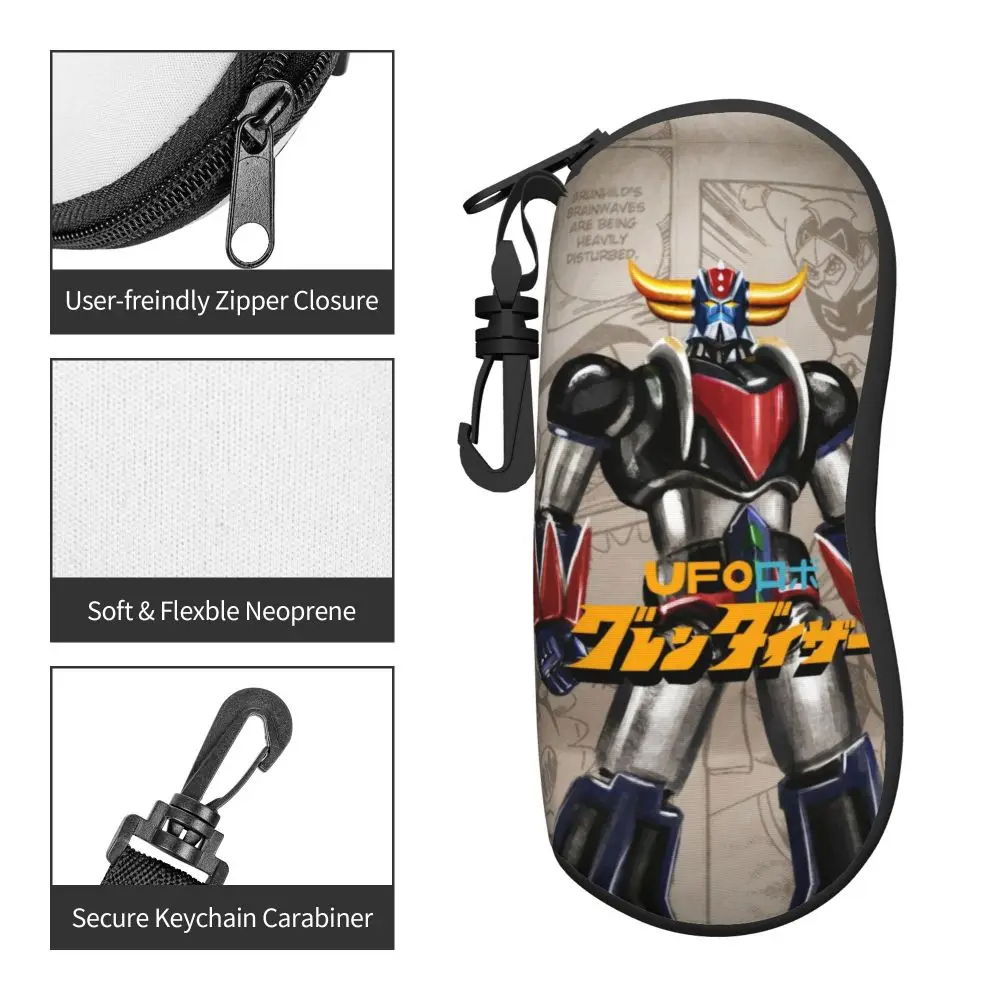 Étui à lunettes Goldorak UFO Robot, coque souple 17×8 cm – Image 5