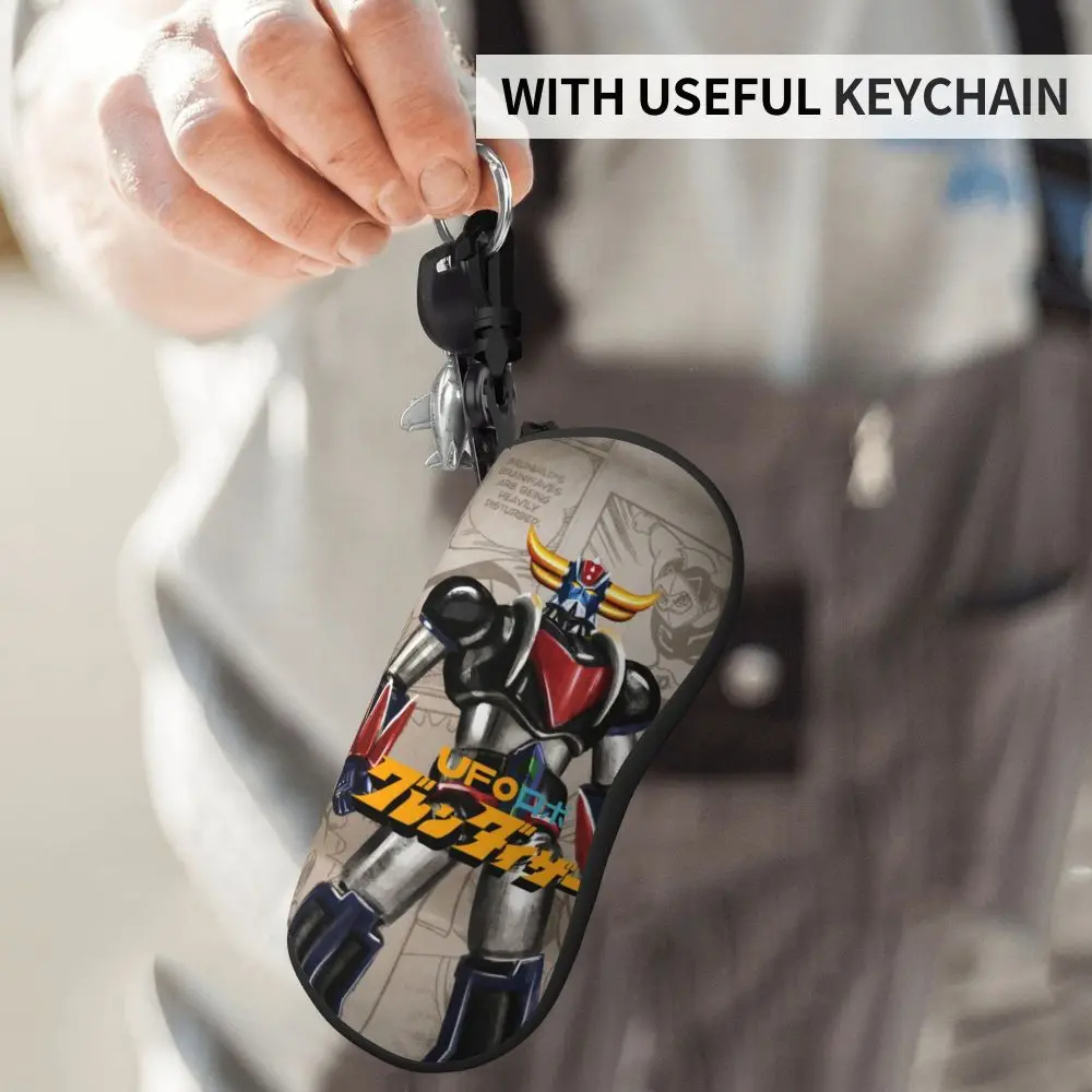 Étui à lunettes Goldorak UFO Robot, coque souple 17×8 cm – Image 4