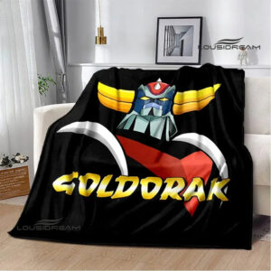 Couverture Goldorak en microfibre 100 % douce