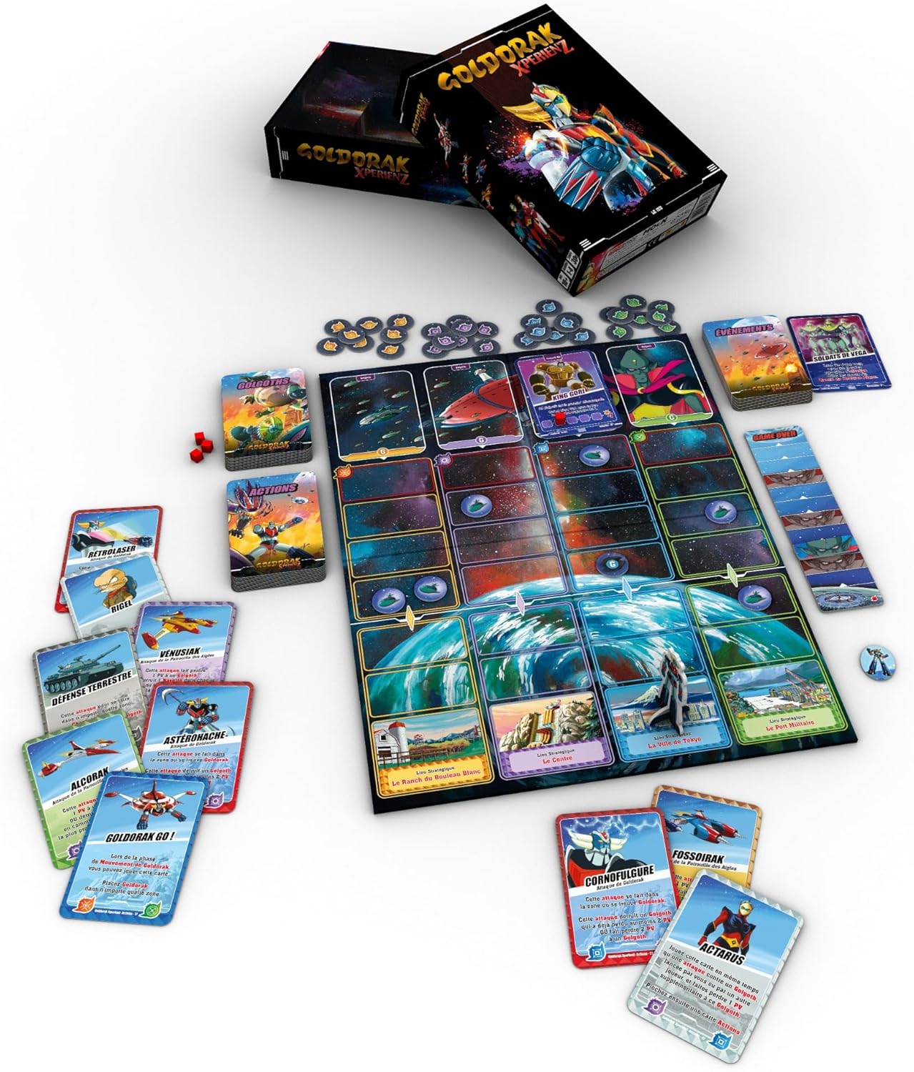 Goldorak XperienZ, jeu de cartes coopératif avec Actarus pour 1 à 4 joueurs – Image 5