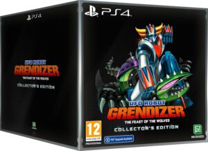 Goldorak Le Festin des loups sur PS4, édition collector avec figurine