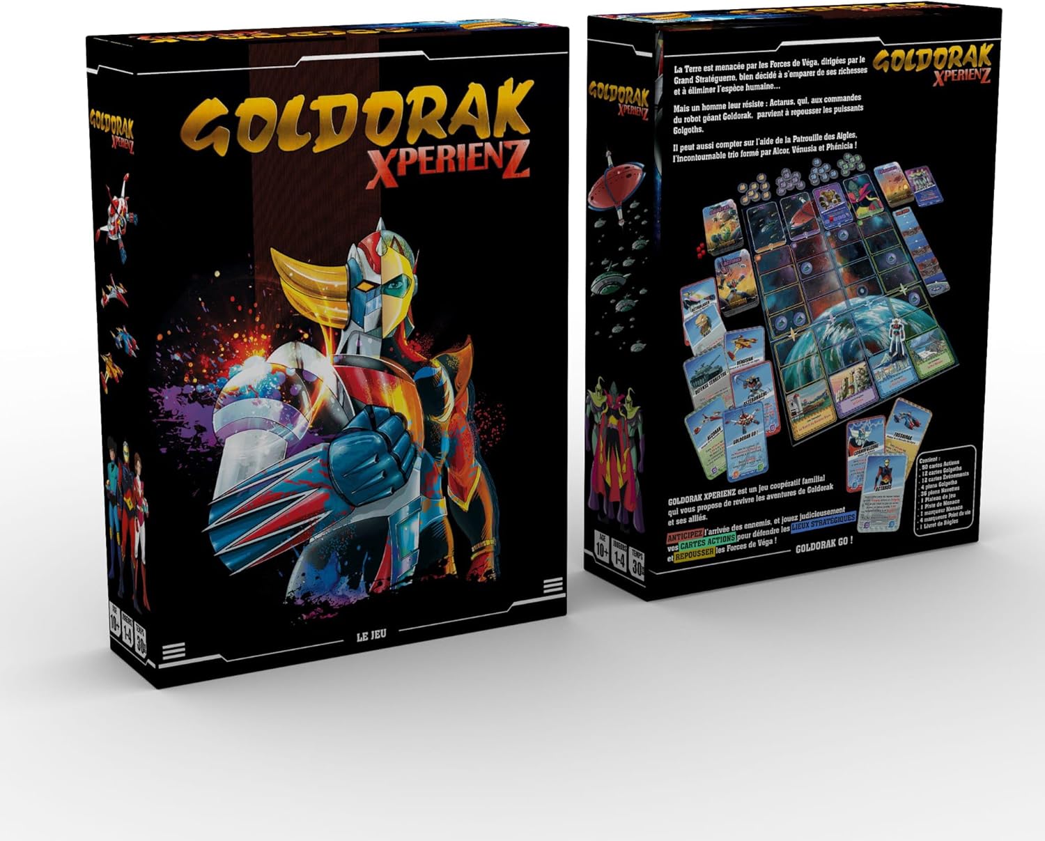 Goldorak XperienZ, jeu de cartes coopératif avec Actarus pour 1 à 4 joueurs – Image 2