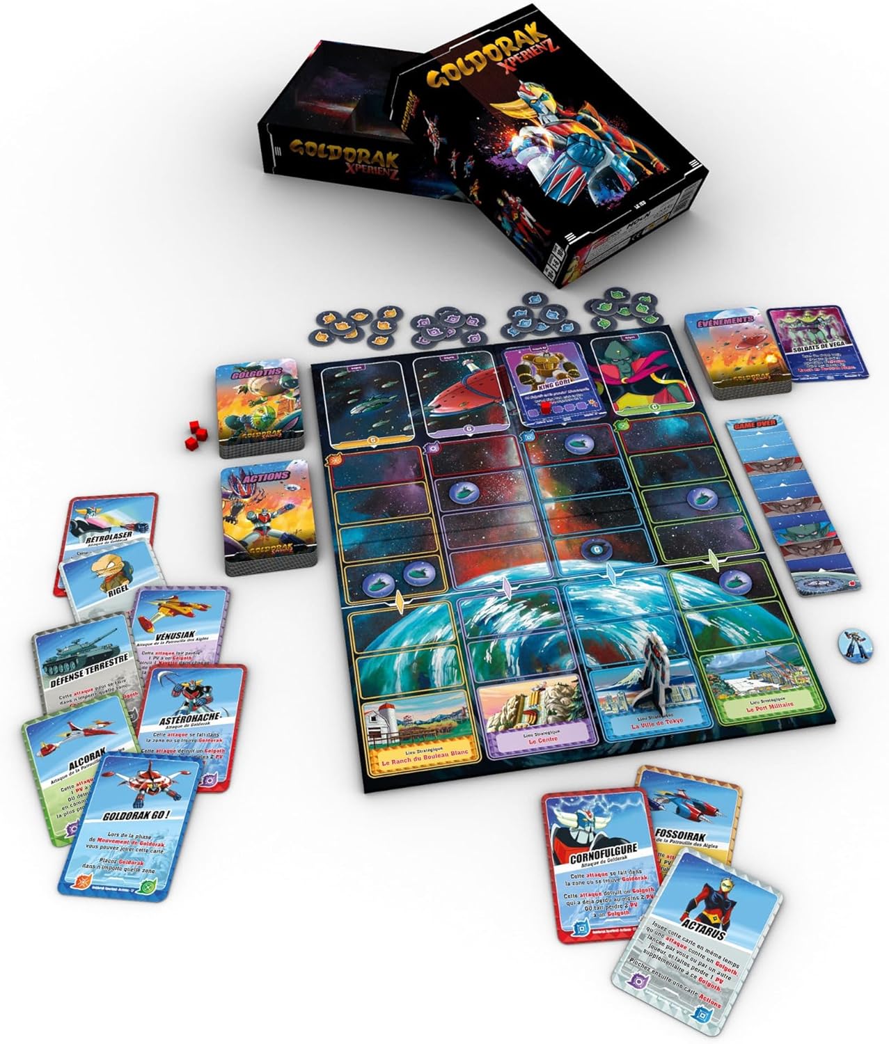 Goldorak XperienZ, jeu de cartes coopératif avec Actarus pour 1 à 4 joueurs – Image 4