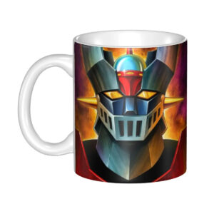 Tasse multicolore en céramique UFO Robot pour fans de Véga