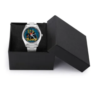 Montre sport Goldorak à quartz en acier inoxydable