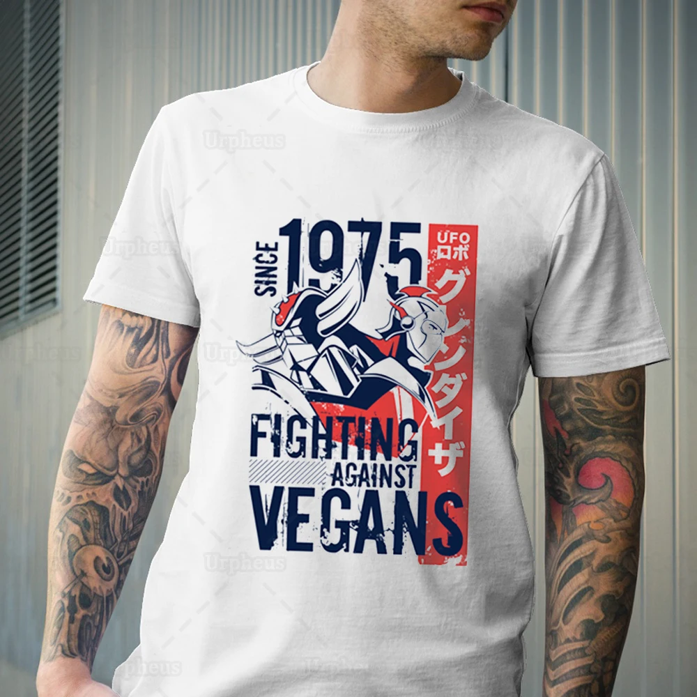 T-shirt Goldorak Vegan Grandizer style UFO Robot