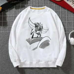 Pull Goldorak nostalgie d'enfance tissé
