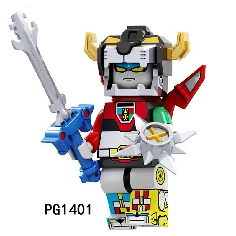 Pack de 4 minifigurines Goldorak Grendizer en PVC – Image 3