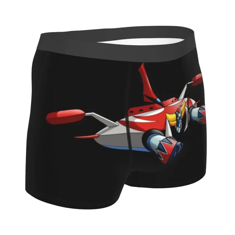 Boxer noir Goldorak Fly avec Vaisseau Spacer Greundizer – Image 5