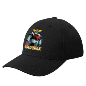 Casquette noire Goldorak style hippie, Greundizer et Robot UFO