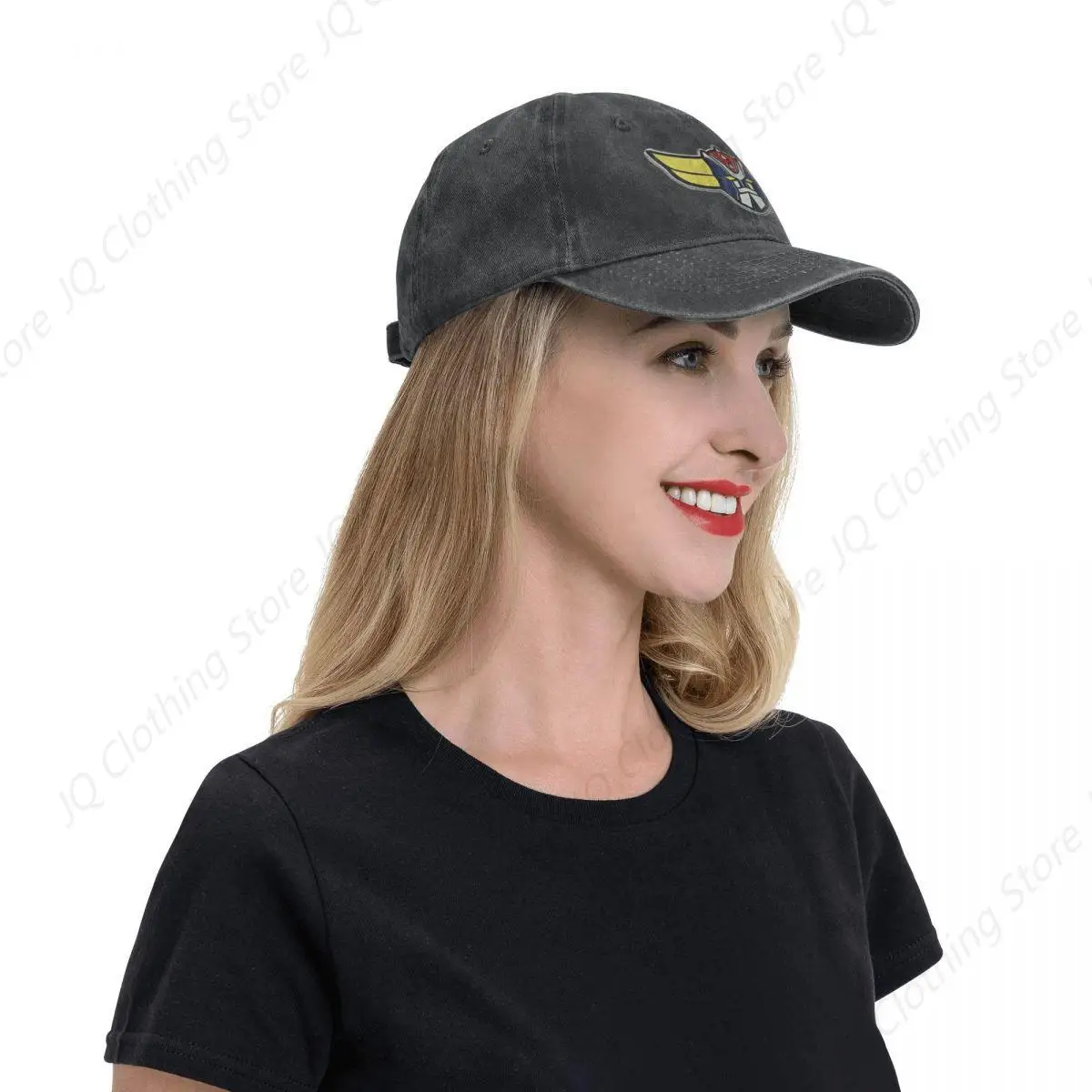 Casquette Goldorak vintage délavée avec protection solaire – Image 6