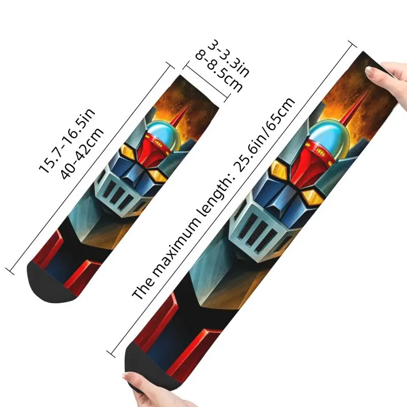 Chaussettes multicolores Mazinger Z en coton – Image 6