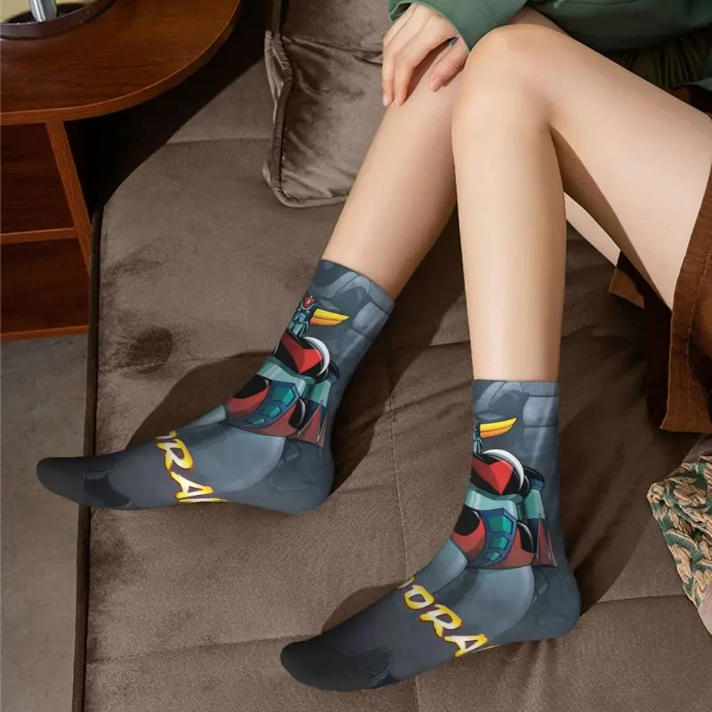 Chaussettes Goldorak multicolores style héros – Image 3