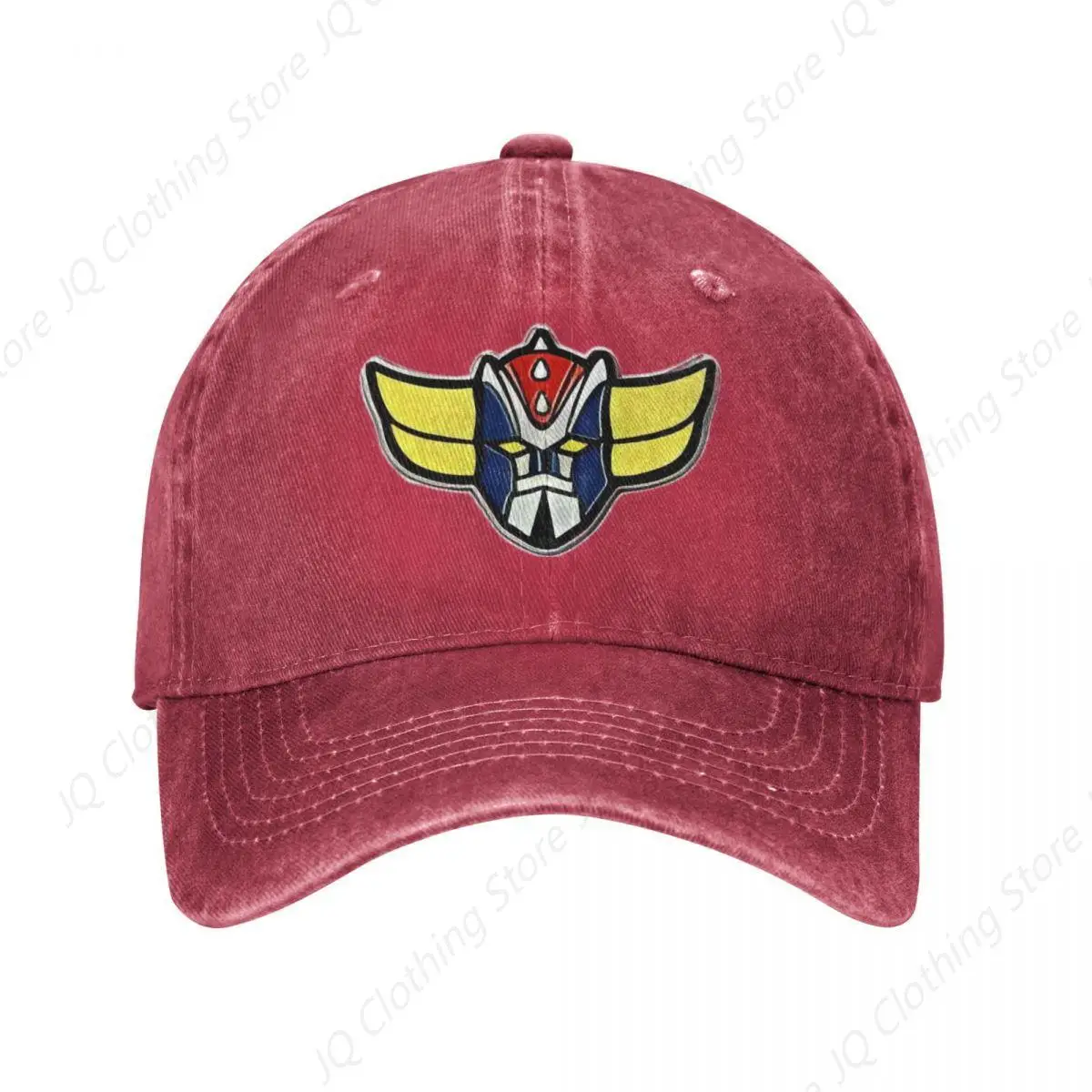 Casquette Goldorak vintage délavée avec protection solaire – Image 7