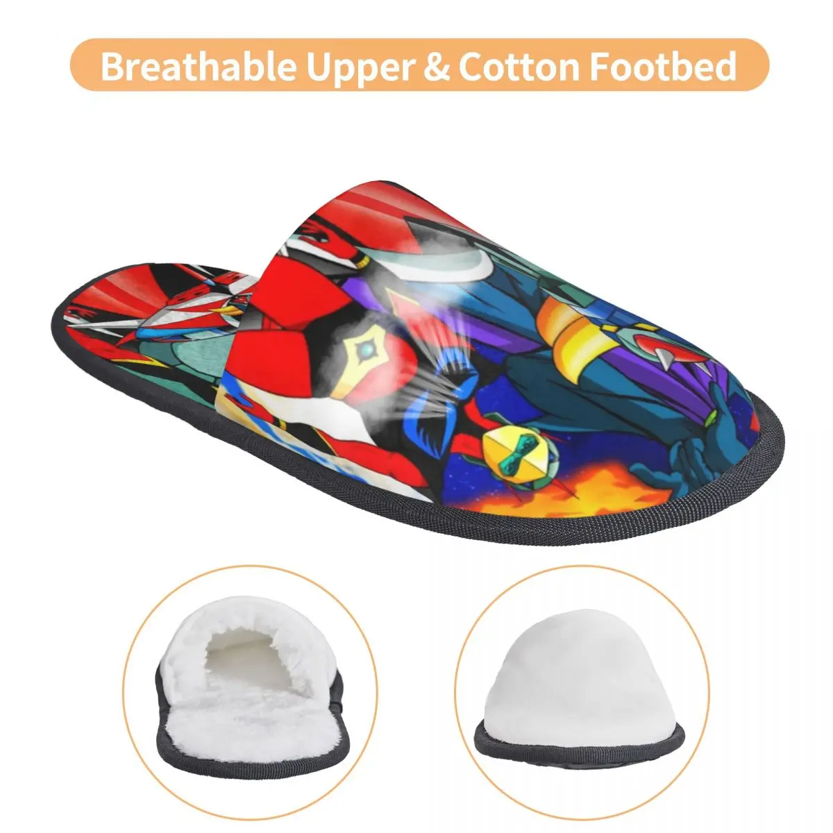 Chaussons Goldorak Actarus en 100% Polyester – Image 4