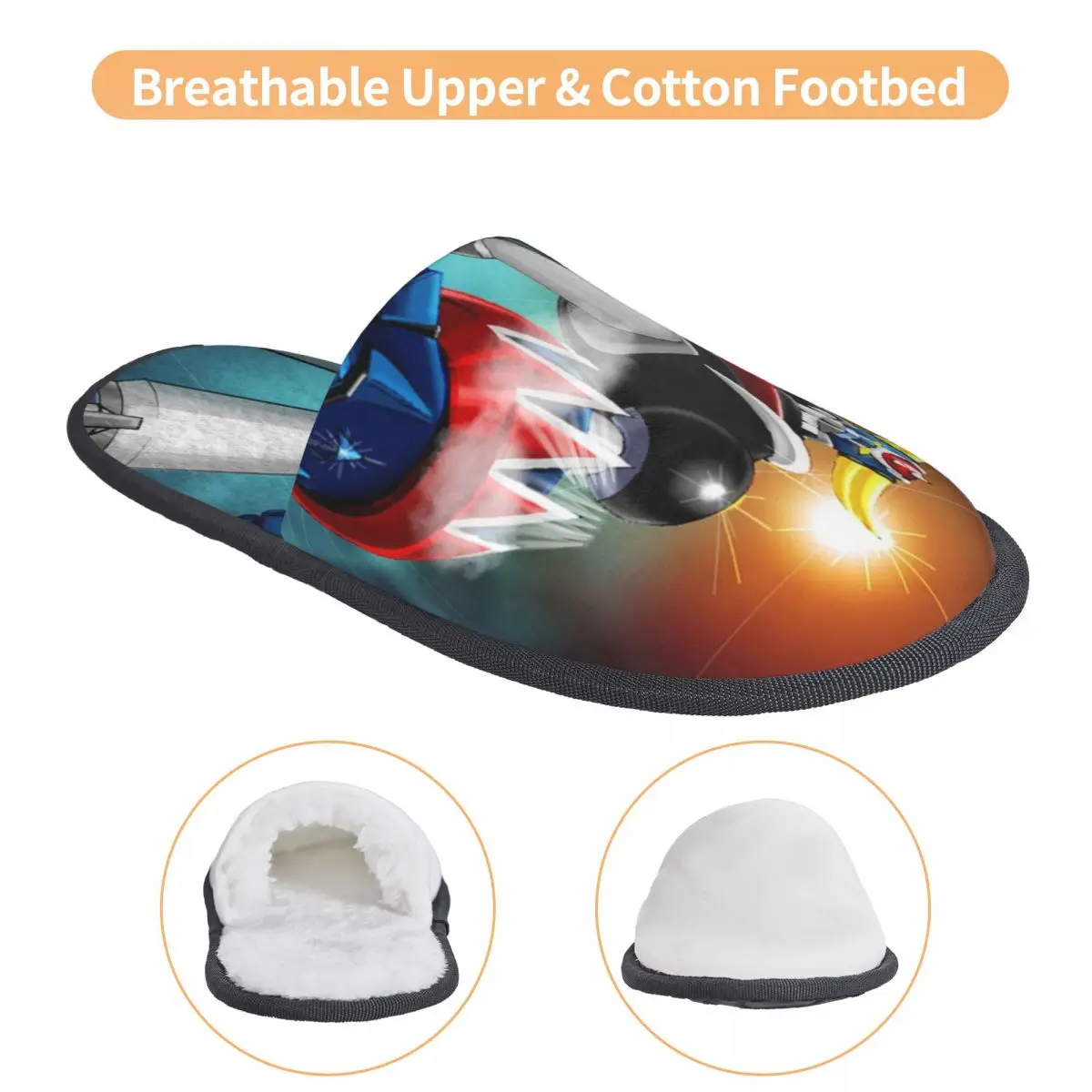 Chaussons Enfance Goldorak en 100% Polyester – Image 5