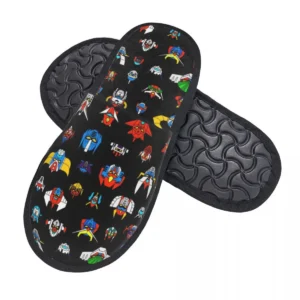 Chaussons Goldorak unisexes en 100% Polyester