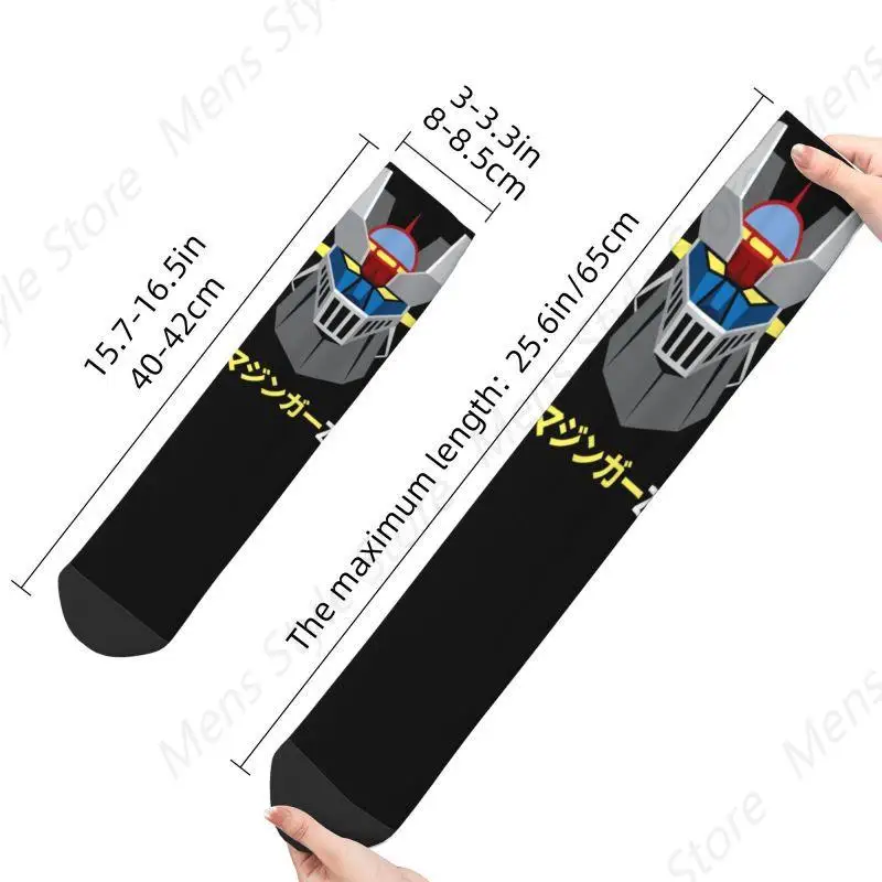 Chaussettes noires Mazinger Z en coton – Image 5