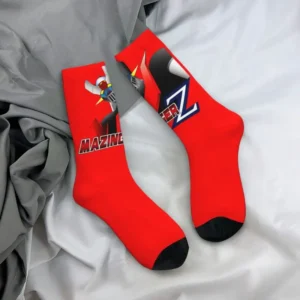 Chaussettes rouges Mazinger Z en coton