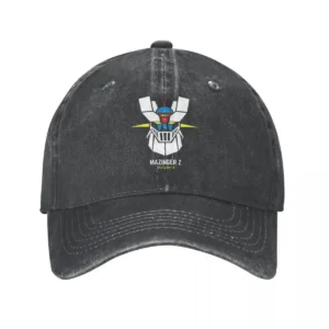 Casquette délavée Goldorak UFO Robot Mazinger Z en coton