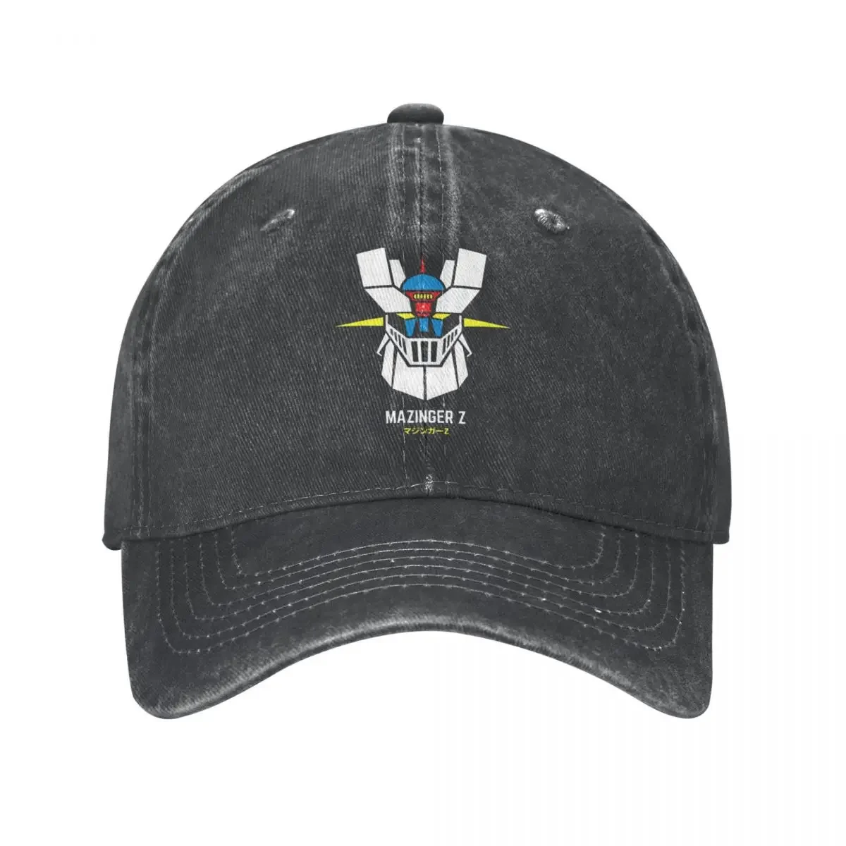 Casquette délavée Goldorak UFO Robot Mazinger Z en coton