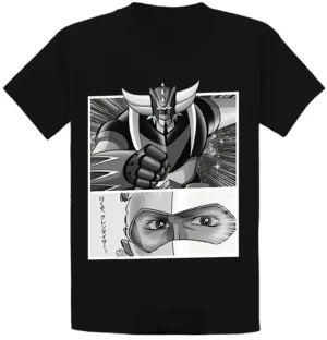 T-shirt Goldorak Aura Robot en 70% Coton, 30% Polyester