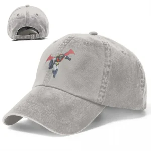 Casquette Goldorak rétro 100% coton avec protection solaire