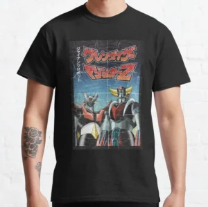 T-shirt Goldorak noir Collection Pièce Rare