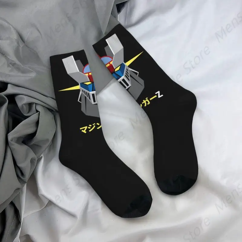 Chaussettes noires Mazinger Z en coton