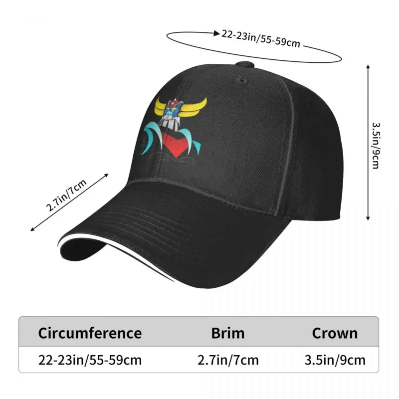 Casquette rétro Goldorak Grendizer ajustable – Image 5