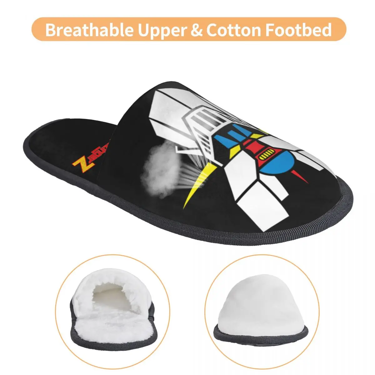 Chaussons Mazinger Z Cosmos Aventure - Semelle Mousse Caoutchouc – Image 2