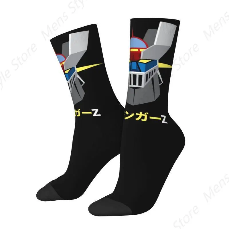 Chaussettes noires Mazinger Z en coton – Image 2