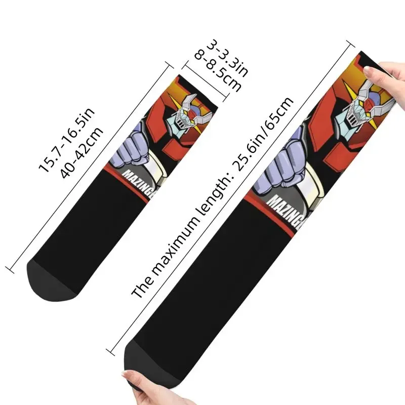 Chaussettes Goldorak Mazinger noir et orange – Image 3