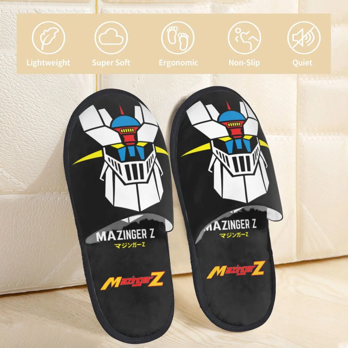 Chaussons Mazinger Z Cosmos Aventure - Semelle Mousse Caoutchouc – Image 3